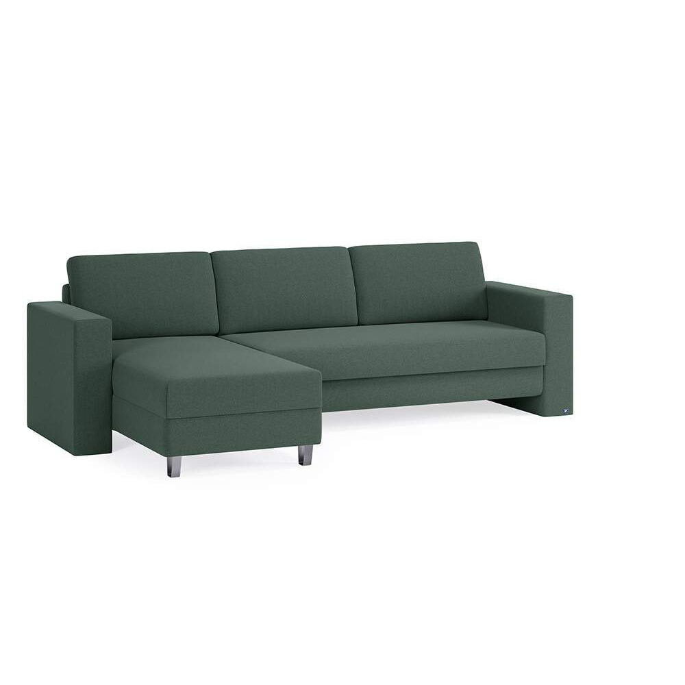 Sofa bed 160 in green - BRUNO - image 1