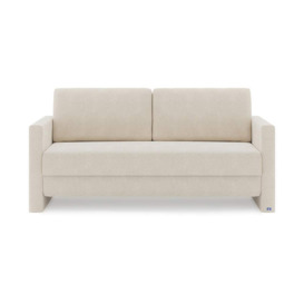 Sofa bed 160 in beige - BRUNO - thumbnail 2