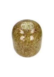 Spotted Yellow Glass Vase - thumbnail 5