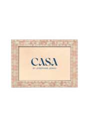 "Blush Pink Mosaic Wooden Frame 6x4""" - thumbnail 1