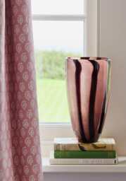 Two-Tone brown striped vase Tall - thumbnail 3
