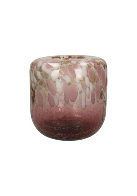 Our Pretty in Pink Hand-Blown Vase - image 1