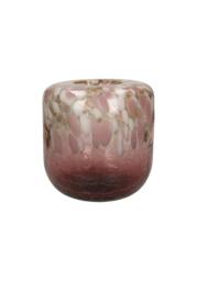 Our Pretty in Pink Hand-Blown Vase