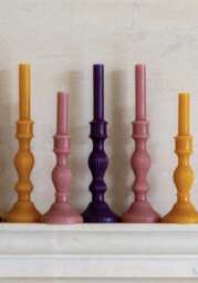 Florence Pillar Candle 26cm - Rose Set of 2 - thumbnail 5
