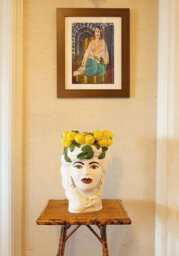 Italian Woman with Lemons Vase Moro Head - thumbnail 2