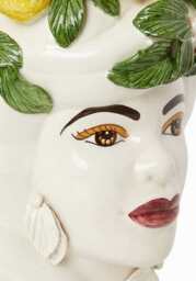 Italian Woman with Lemons Vase Moro Head - thumbnail 3