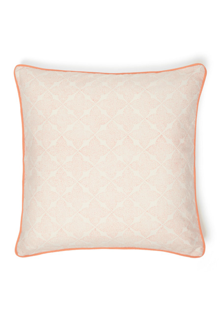 Antonia Blush Trellis Cushion Cover - image 1