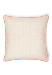 Antonia Blush Trellis Cushion Cover - thumbnail 1