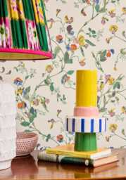 Mid Century Colourful Vase - thumbnail 2