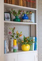 Mid Century Colourful Vase - thumbnail 3