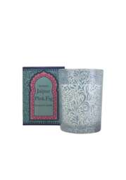 Jaipur Pink Fig Wax Filled Pot Candle in Gift Box Pear