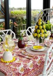 An Italian Mid-Century Ceramic Lemon Basket - thumbnail 3