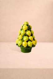 An Italian Mid-Century Ceramic Lemon Basket - thumbnail 1