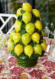 An Italian Mid-Century Ceramic Lemon Basket - thumbnail 5