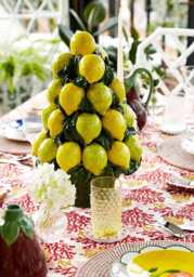 An Italian Mid-Century Ceramic Lemon Basket - thumbnail 2