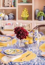 An Italian Mid-Century Ceramic Lemon Basket - thumbnail 4