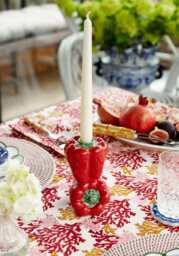 Red Bell Peppers Candle Holder - thumbnail 1