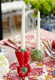 Red Bell Peppers Candle Holder - thumbnail 5
