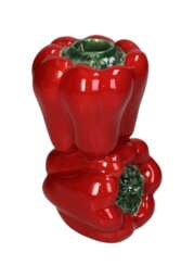 Red Bell Peppers Candle Holder - thumbnail 2