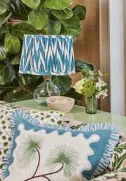 Charlotte Pleated Shade - Sky - thumbnail 2
