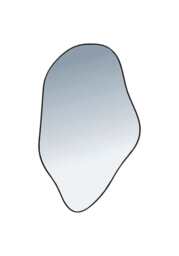 Sculptural wall mirror