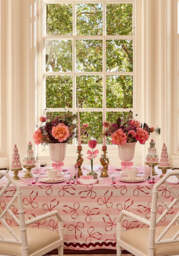 Dahlia Pink Petal Candleholder - Tole - thumbnail 4