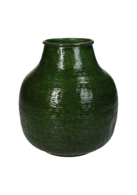 Metal Green Vase for Durability Lovers - image 1
