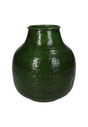 Metal Green Vase for Durability Lovers - thumbnail 1