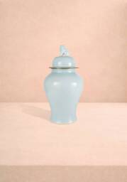 Mint Porcelain Jar