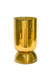 Indoor Regency Metalic Tiered Vase Gold - thumbnail 1