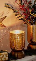 Indoor Regency Metalic Tiered Vase Gold - thumbnail 5