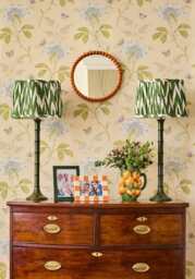 Orange Ball Wall Mirror Sculptural Framing, Pure Joy - thumbnail 4