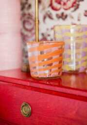 Artisan Made Glass Candle Holder - thumbnail 4
