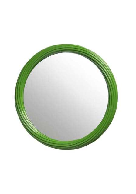 Green Round Mirror - image 1