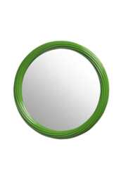 Green Round Mirror - thumbnail 1