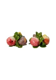 Cézanne Porcelain Still Life Pair of Candleholders - thumbnail 2
