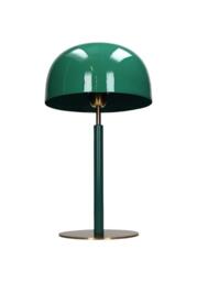 Emerald Glow Mid-Century Desk Lamp - thumbnail 1