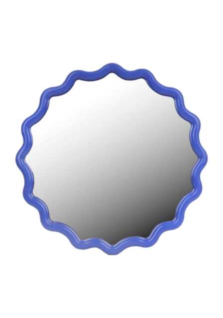 Daisy Scallop Mirror - Cobalt - image 1