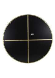 Round Gold Living Room Mirror - thumbnail 3