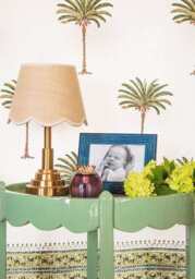 "Deep Blue Marquetry Photo Frame 6x4"""
