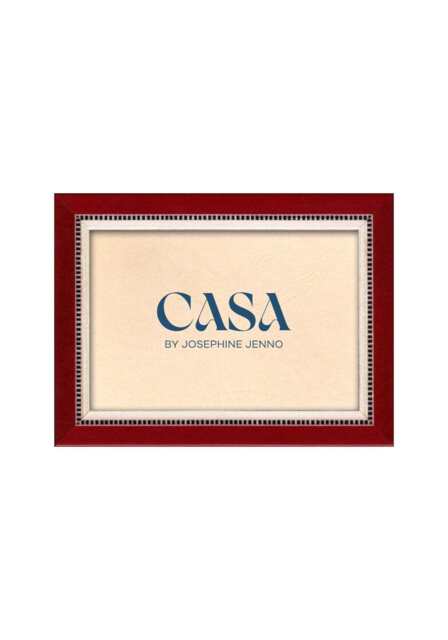"Cherry Red MIKY Photo Frame 6x4""" - image 1