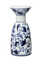 Cara Delft Porcelain Candlestick - thumbnail 1