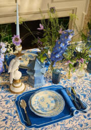 White & Gold Parrot Candle Holder - thumbnail 4