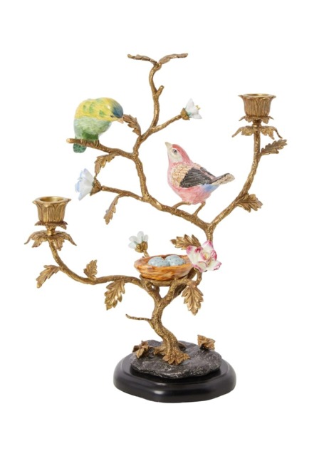 Sweet Tweets Candle Holder Centerpiece - image 1