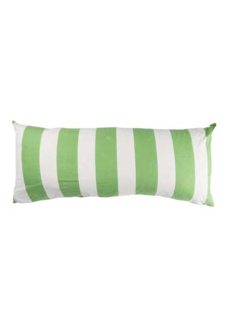 Poppy Sage Cabana Stripe Long Lumbar Cushion Cover - image 1