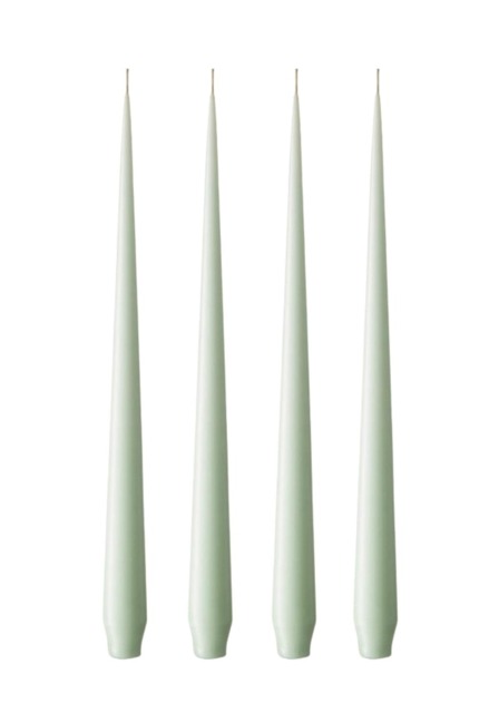 Olivia's Water Mint Medium Taper Candles - image 1