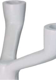 The Modern White Three-Armed Candleholder Large - thumbnail 4