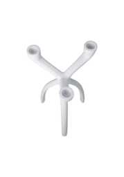 The Modern White Three-Armed Candleholder Large - thumbnail 5