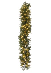 Holly Golden Accent Garland