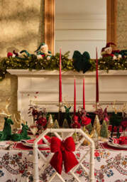 Holly Golden Accent Garland - thumbnail 3